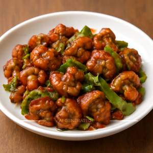 Mushroom chilli dry