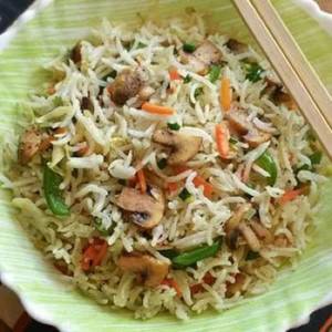 Mushroom Fried Rice