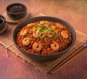 Prawns Crispy Chilly Garlic Fried Rice