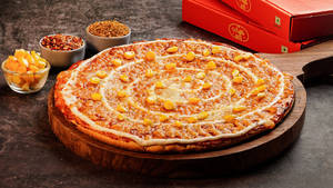 Cheese And Corn Pizza