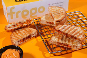 Garlic Bread With Chicken Tikka