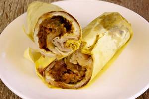 Egg Bhurji Roll