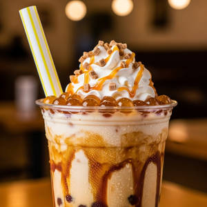 Butter Scotch Boba.