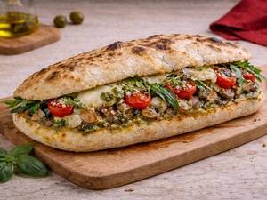 Creamy Wild Mushroom Sandwich