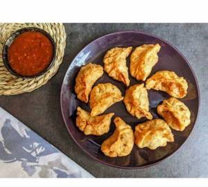 Soya chunks fry momo