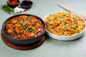 Combo Chicken Hot Garlic With Noddle