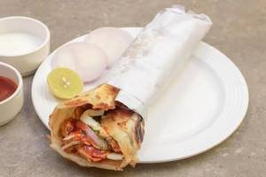 Double Achari Chaap Roll