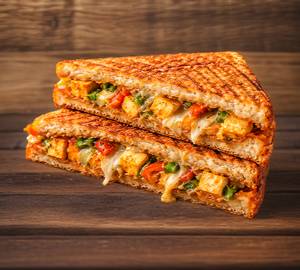 Cheesy Paneer Grilled Sandwich