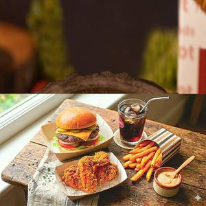 Chicken Classic Burger Combo