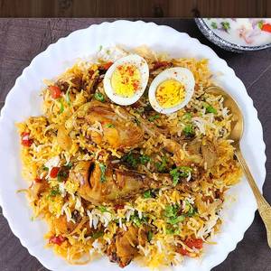 Biryani House Chicken Dum Biryani [3 Pieces]