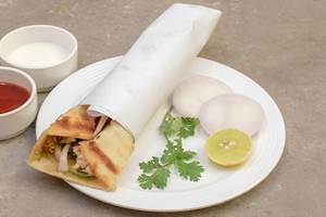 Single Paneer Bhurji Roll
