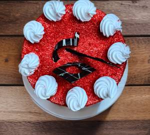 Pure veg Normal Red Velvet Cake [550 g]