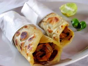 Single Tandoori Chicken Roll