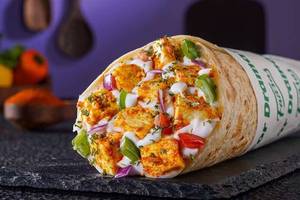Smoky Paneer Salad Wholewheat Wrap.