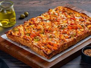 Peppery Cottage | Cottage Cheese Pizza [4 Slices]