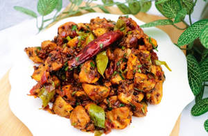 Mushroom Pepper Fry