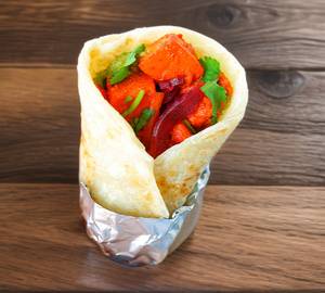 1 paneer kathi roll with 1 thumbs up 250 ml 