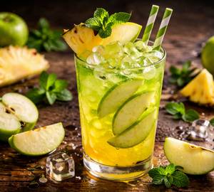 Tropical Apple Twist (Green Apple + Pineapple)  [300 Ml]