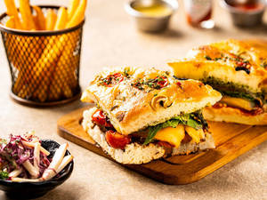 Roasted Vegetable Focaccia