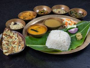 Assamese Thali With Omelette