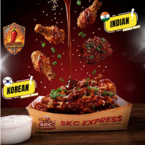 Korean 2pc Crispy Chicken + 1dip