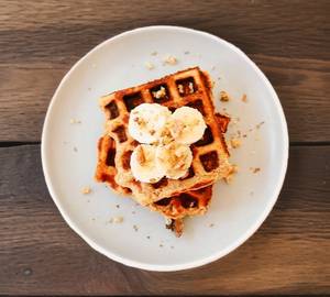 Hazelnut Banana Waffle