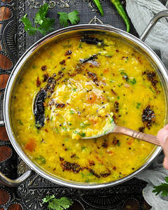 The Golden Temper (yellow Dal Tadka)