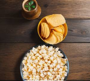 Popcorn, Cold Drink, Chips