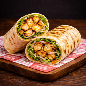 Flame Grilled Paneer Wrap