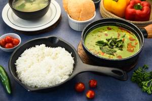 Thai Green Curry With Jasmine Rice