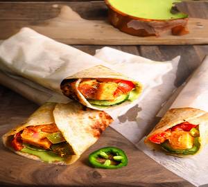 2 paneer kathi roll with 2 thums up 250 ml 
