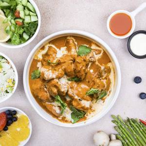 Boneless Butter Chicken [Quarter] with 4 Butter Chapati