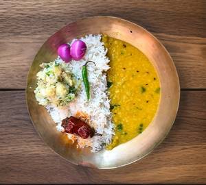 Dal Chawal Chokha