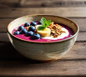 Blueberry Bloom Smoothie Bowl
