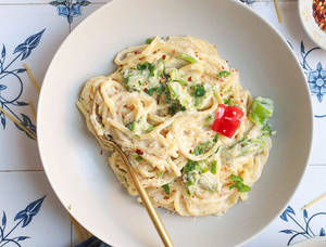 Noodles pasta fusion