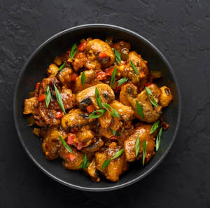 Mushroom Manchurian