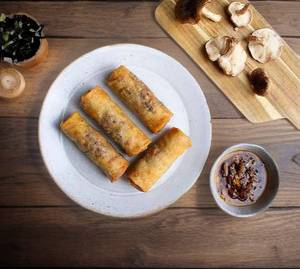 Mushroom Spring Rolls