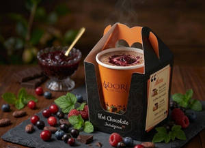 Pretty Berry Hot Chocolate