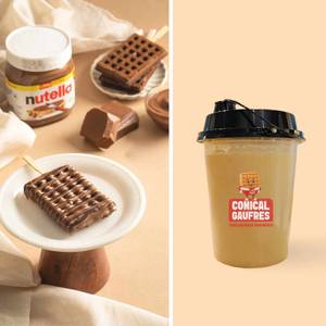 Nutella Waffle Combo