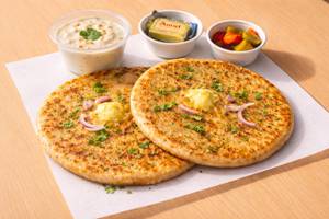 Aloo pyaaz paratha