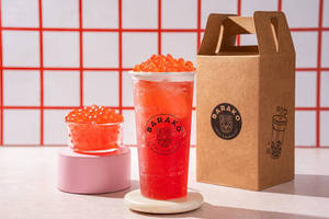 Crush On Cranberry Bubble Tea