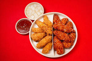 WINGS | Korean Fried Chicken Half & Half Combo