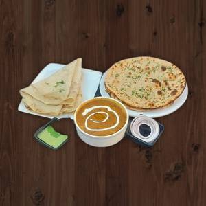 Dal Makhani With 2 Roti