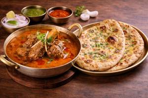 Combo Mutton Roganjosh With Butter Naan