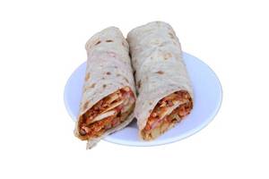 Chicken Schezwan Shawarma Roll [Junior]