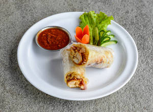 Chicken Schezwan Shawarma Roll [Jumbo]