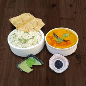 Dal Tadka Chawal