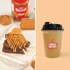 Biscoff Waffle Combo