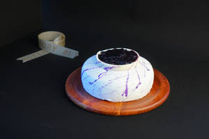 Eggless Blueberry Cake