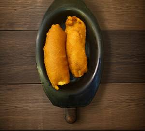 Raw Banana Pakora/Bajji - 2Pcs
